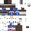 Minecraft skin texture, 64x64 pixels