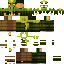 Minecraft skin texture, 64x64 pixels