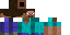 Minecraft skin texture, 64x32 legacy pixels