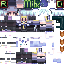 Minecraft skin texture, 64x64 pixels