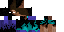 Minecraft skin texture, 64x32 legacy pixels
