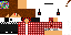Minecraft skin texture, 64x32 legacy pixels