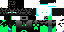 Minecraft skin texture, 64x32 legacy pixels