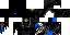 Minecraft skin texture, 64x32 legacy pixels