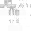 Minecraft skin texture, 64x64 pixels