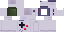 Minecraft skin texture, 64x32 legacy pixels