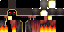 Minecraft skin texture, 64x32 legacy pixels