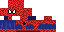 Minecraft skin texture, 64x32 legacy pixels