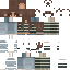 Minecraft skin texture, 64x64 pixels