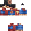 Minecraft skin texture, 64x64 pixels