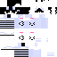 Minecraft skin texture, 64x64 pixels