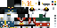 Minecraft skin texture, 64x32 legacy pixels