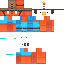 Minecraft skin texture, 64x64 pixels