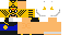 Minecraft skin texture, 64x32 legacy pixels