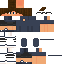 Minecraft skin texture, 64x64 pixels