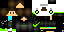 Minecraft skin texture, 64x32 legacy pixels