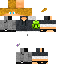 Minecraft skin texture, 64x64 pixels