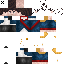 Minecraft skin texture, 64x64 pixels