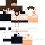 Minecraft skin texture, 64x64 pixels