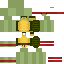 Minecraft skin texture, 64x64 pixels