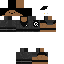 Minecraft skin texture, 64x64 pixels
