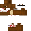 Minecraft skin texture, 64x64 pixels