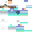 Minecraft skin texture, 64x64 pixels