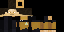 Minecraft skin texture, 64x32 legacy pixels