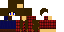 Minecraft skin texture, 64x32 legacy pixels