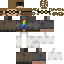 Minecraft skin texture, 64x64 pixels