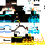 Minecraft skin texture, 64x64 pixels