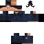 Minecraft skin texture, 64x64 pixels