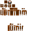 Minecraft skin texture, 64x64 pixels