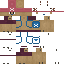 Minecraft skin texture, 64x64 pixels