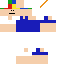 Minecraft skin texture, 64x64 pixels