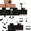 Minecraft skin texture, 64x64 pixels