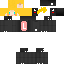 Minecraft skin texture, 64x64 pixels