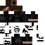 Minecraft skin texture, 64x64 pixels