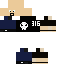 Minecraft skin texture, 64x64 pixels