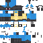 Minecraft skin texture, 64x64 pixels