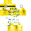 Minecraft skin texture, 64x64 pixels