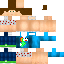 Minecraft skin texture, 64x64 pixels