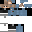 Minecraft skin texture, 64x64 pixels