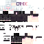 Minecraft skin texture, 64x64 pixels