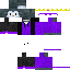 Minecraft skin texture, 64x64 pixels