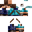 Minecraft skin texture, 64x64 pixels