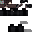 Minecraft skin texture, 64x64 pixels