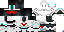 Minecraft skin texture, 64x32 legacy pixels