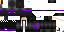 Minecraft skin texture, 64x32 legacy pixels