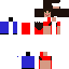 Minecraft skin texture, 64x64 pixels